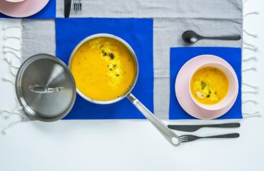 Французский сырный суп с курицей
