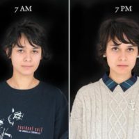 7 утра и 7 вечера: как отличается внешность людей в разное время суток