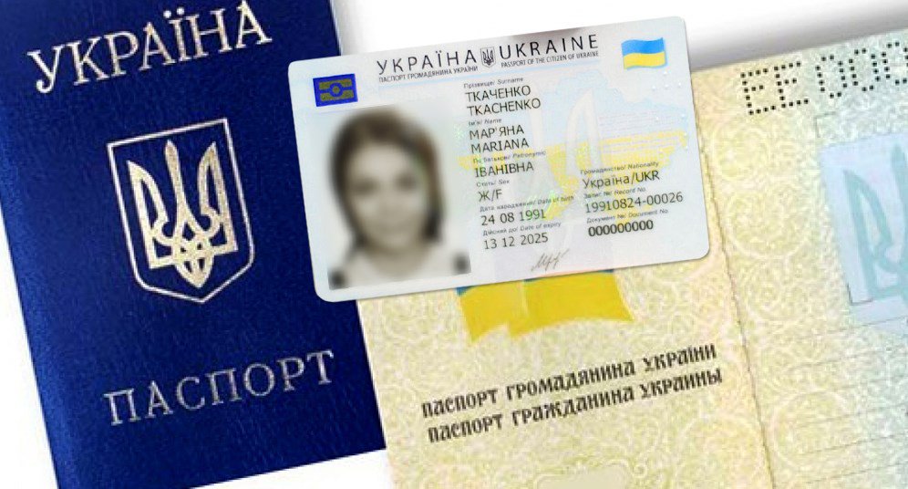 Теперь только ID: в Украине запретили оформлять паспорта в виде книжки