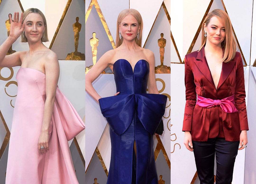 "Оскар 2018": лучшие наряды звезд на красной дорожке