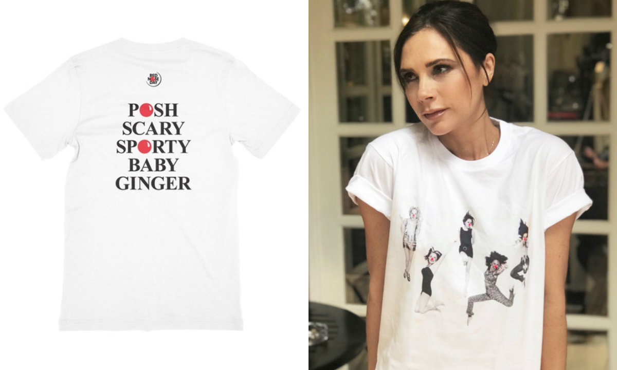 Виктория Бекхэм выпустила коллекцию футболок со Spice Girls