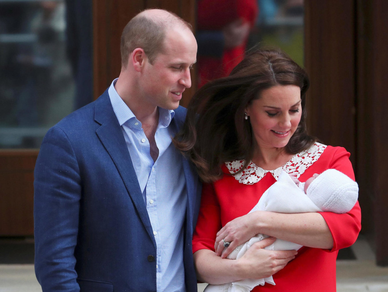 Кейт Миддлтон и принц Уильям выбрали  имя новорожденному принцу