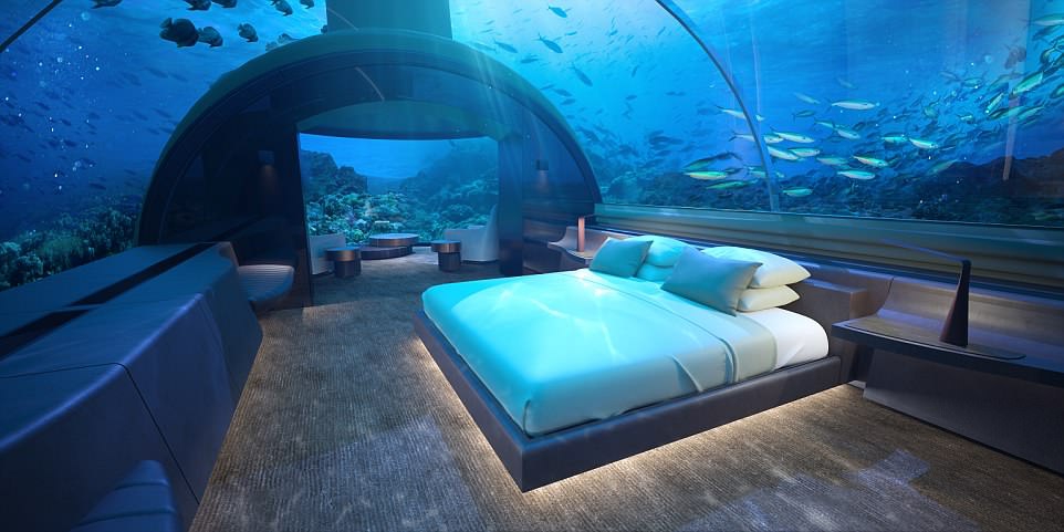 На дне: на Мальдивах откроют первый в мире отель под водой