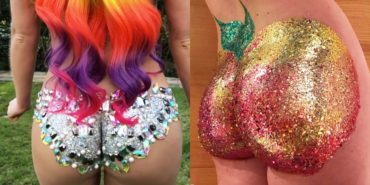 Glitter Butts или стразы вместо белья: в Instagram появился новый безумный тренд