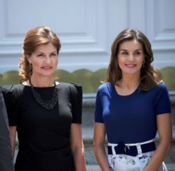Битва образов: Марина Порошенко встретилась с королевой Летицией в Испании