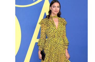 Образ звезды: Ирина Шейк восхитила желтым платьем на CFDA Fashion Awards