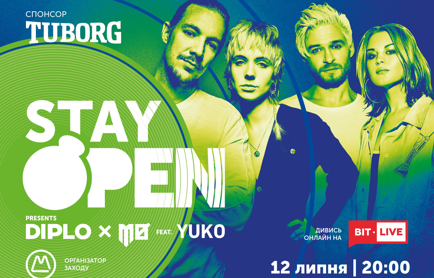 Diplo x MØ объявили о коллаборации  с украинской группой Yuko  для трека Stay Open