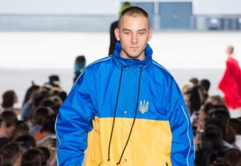Vetements в новой коллекции представили куртку с флагом и гербом Украины