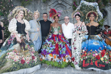 Alta Moda: Dolce & Gabbana устроили сказочный показ на озере Комо