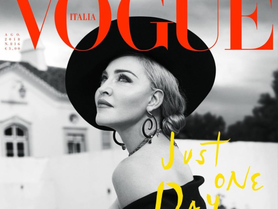 Мадонна в честь юбилея снялась для итальянского Vogue