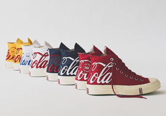 Converse выпустили совместную коллекцию кед с Coca-Cola
