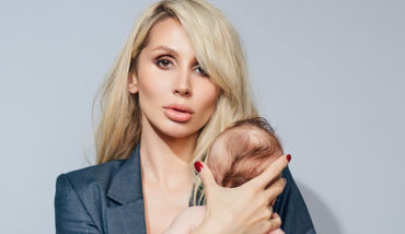 LOBODA украсила обложку российского глянца с двухмесячной дочерью