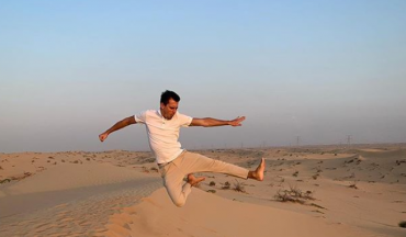 Александр Скичко показал, как отдыхает в Дубаи