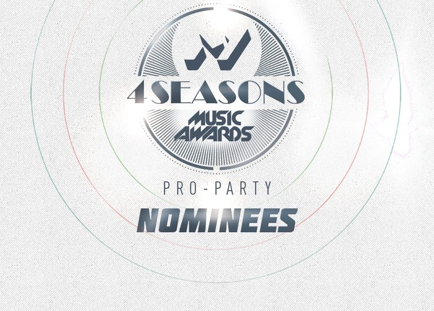 "M1 Music Awards. 4 Seasons": объявлен список номинантов