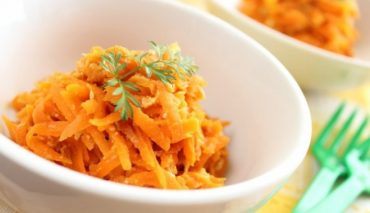 Тыквенно-морковный салат