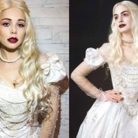 Тина Кароль – Белая королева и “ангел” Ким Кардашьян: как звезды встретили Хэллоуин 2018