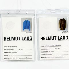 Helmut Lang будут перепродавать архивные вещи своего бренда