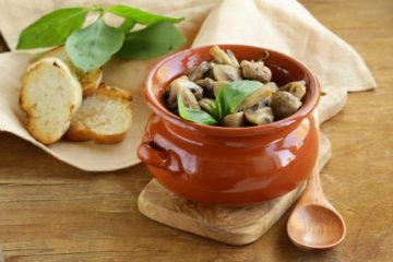 Рецепт приготовления рагу из телятины с шампиньонами