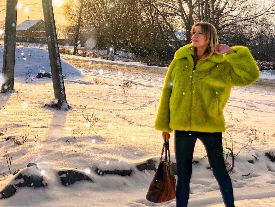 "Богиня лыжни": Леся Никитюк поделилась ироничным зимним видео