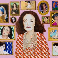 От Опры до Клеопатры: художница создала коллекцию портретов для бренда Diane von Furstenberg