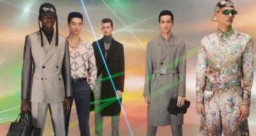 Лазеры, моно-серьги и ботинки: Dior Men показали футуристический кампейн