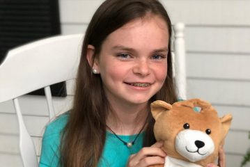 Medi Teddy: юная американка придумала больничного мишку для капельниц