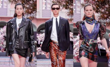 Брюки из винила и длинные плащи: дом Versace представил коллекцию Men's Spring 2020
