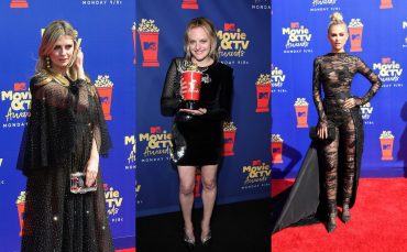Латекс, полупрозрачное платье и стразы: лучшие наряды звезд на кинопремии MTV Movie & TV Awards