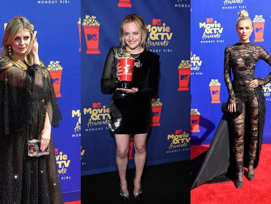 Латекс, полупрозрачное платье и стразы: лучшие наряды звезд на кинопремии MTV Movie & TV Awards