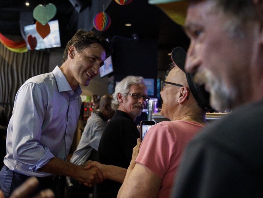 Трюдо стал первым канадским премьер-министром, посетившим гей-бар
