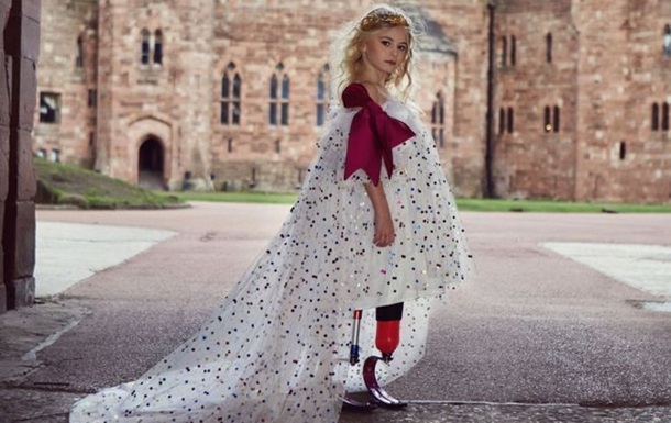 Девочка на протезах примет участие в показе на Неделе моды в Нью-Йорке