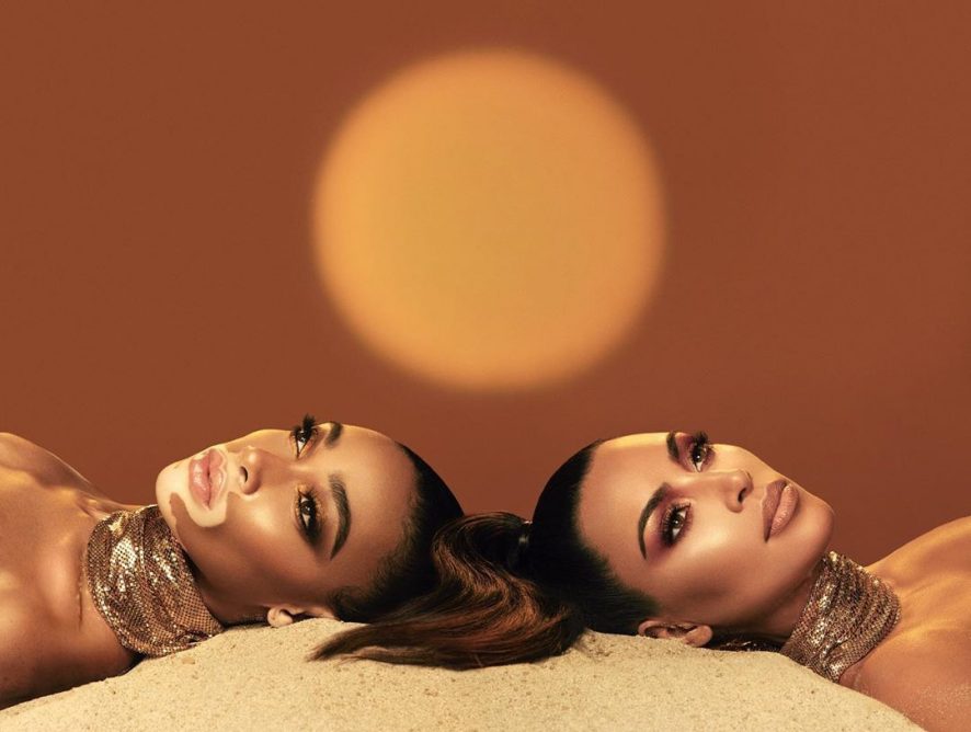 Ким Кардашян и Винни Харлоу представили совместную мейкап-коллекцию для KKW Beauty