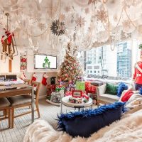 В нью-йоркском отеле появился люкс в стиле рождественского фильма