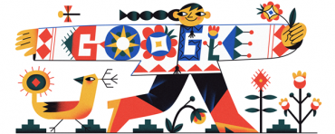 Google поздравил украинцев с Днем вышиванки праздничным дудлом