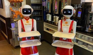 В Нидерландах клиентов обслуживают роботы-официанты