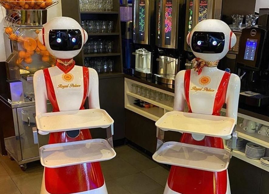 В Нидерландах клиентов обслуживают роботы-официанты