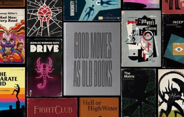 "Паразиты", "Джон Уик" и другие:  художник превращает фильмы в обложки старых книг