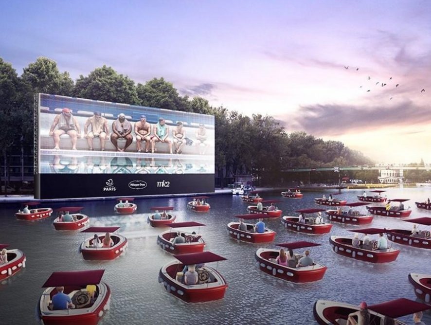 В Париже откроют кинотеатр на воде