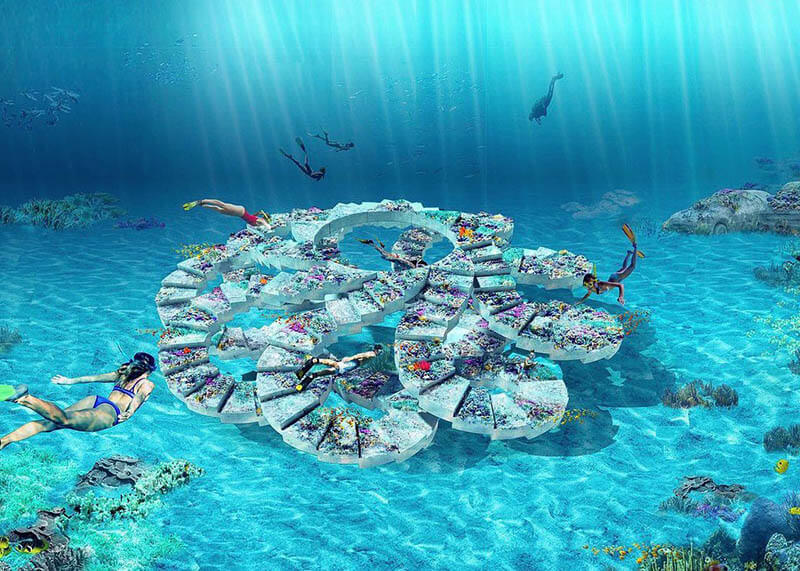 Музей под водой: в Майами откроется парк подводных скульптур