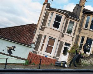 Граффити от Бэнкси увеличило стоимость дома в Бристоле