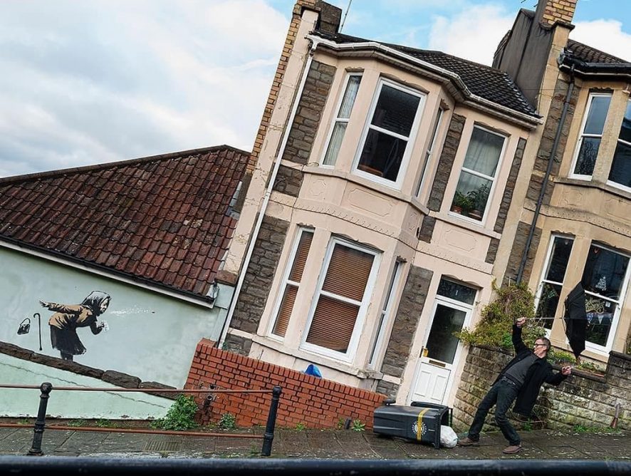 Граффити от Бэнкси увеличило стоимость дома в Бристоле