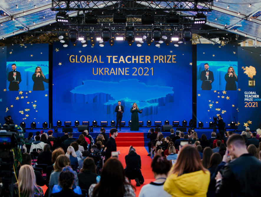 Наталія Мосейчук "віддала своє серце" двом особливим вчителям на Global Teacher Prize Ukraine