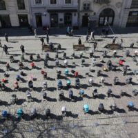 “Страшна ціна війни”: у Львові провели акцію пам’яті вбитих росіянами дітей