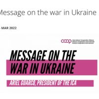 Международная кооперация осудила агресию РФ и призвала к установлению мира
