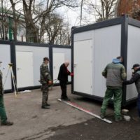 У Львові встановлюють контейнерне містечко для переселенців