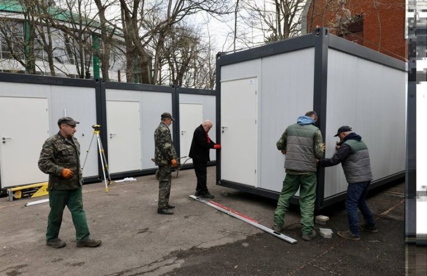 У Львові встановлюють контейнерне містечко для переселенців