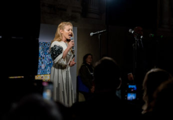 Тіна Кароль виступила на відкритті виставки про Україну на Венеціанському Беліоналле