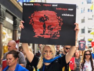 #terroRussia: у Копенгагені відбувся мітинг на підтримку всесвітньої кампанії