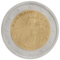 Банк Естонії випустить дизайнерську монету, присвячену Україні